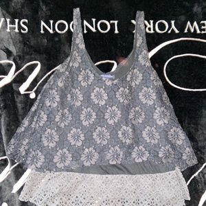 Cropped A&E Tank Top